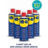 Gvm Wd-40 Çok Amaçlı Pas Sökücü ve Yağlayıcı Sprey 350 ml x 5 Adet- Fırsat Paketi