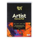 Gvn Art 300 gr A4 10 Yaprak Profesyonel Artist Canvas Pad Tuval Defter