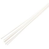 Gvn Art 5750466 İçi Dolu 50 cm 0.5 mm Beyaz 10'lu Plastik Çıta Boru