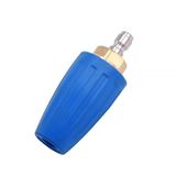 GVRGO Turbo Nozul Basınçlı Yıkayıcı, Turbo Power 4000PSI 4.0GPM Döner Turbo Nozul, 1/4 '' Hızlı Bağlantılı Güç Yıkayıcı Bahçe, Araba ve Ev için Turbo Nozul Mavi