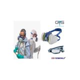 GVS ABEK1P3RD Zehirli Gazlar (Kükürt Dioksit Hidrojen Sülfür) Gaz Maskesi (FİLTRELİ)+Kapalı Gözlük