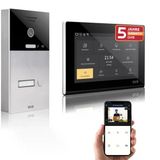 Gvs - Kapı Açıcı, Hd Kamera, 1X 7 İnç Monitör Ve Uygulamalı Ip Görüntülü Kapı İnterkom Sistemi - 1 Aile Evi İçin Kameralı Ve İnterkomlu Akıllı Görüntülü Kapı Zili (Avs1084a)