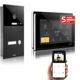 Gvs - Kapı Açıcı, Hd Kamera, 2X 7 İnç Monitör Ve Uygulamalı Ip Görüntülü Kapı İnterkom Sistemi - 1 Aile Evi İçin Kameralı Ve İnterkomlu Akıllı Görüntülü Kapı Zili (Avs1285u)