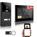 Gvs - Kapı Açıcı, Rfıd Erişimi, Hd Kamera, 1X 7 İnç Monitör Ve Uygulama İle Ip Görüntülü Kapı İnterkom Sistemi - 1 Aile Evi İçin Kamera Ve İnterkom İle Akıllı Görüntülü Kapı Zili (Avs4284a)