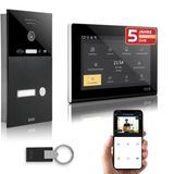 Gvs - Kapı Açıcı, Rfıd Erişimi, Hd Kamera, 1X 7 İnç Monitör Ve Uygulama İle Ip Görüntülü Kapı İnterkom Sistemi - 1 Aile Evi İçin Kamera Ve İnterkom İle Akıllı Görüntülü Kapı Zili (Avs4284u)