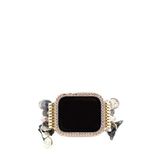 Gwelry Cleopatra Stretchy 42/49 mm Apple Watch Altın Uyumlu Kadın Akıllı Saat Kordon