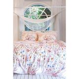 Gwen Anew %100 Pamuk Çift Kişilik Dört Mevsimlik Complete Set Nevresim Takımı - Renkli - 200 x 220 cm