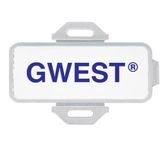 Gwest 1527 GET-2 20x45 mm Beyaz Kablo Bağı Etiket Taşıyıcı
