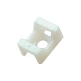 Gwest 16x10x5 mm Beyaz 100 Adet Vidalı Kroşe