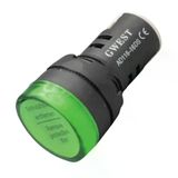 Gwest 22-110V-Y 110V 22 mm Yeşil Led'li Sinyal Lambası