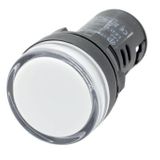 Gwest 22-24V-B 24V 22 mm Beyaz Led'li Sinyal Lambası