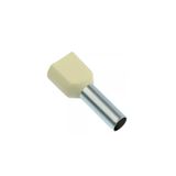 Gwest 2308 10 mm² Çift Girişli İzoleli Bej Yüksük