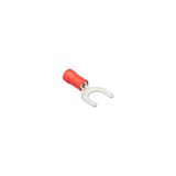 Gwest 3103 0.50-1.50 mm² Kırmızı Çatal Tip İzoleli Kablo Ucu
