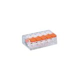 Gwest 3510 0.14-4.00 mm² Beş İletken Bağlantılı Çok Amaçlı Klemens