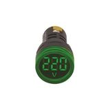 Gwest 6502 Yeşil 24 V 550 V 22 mm Voltmetre