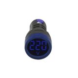 Gwest 6504 Mavi Ledli 24-550 V 22 mm Voltmetre