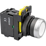 Gwest A5-31D-110 10 Adet Beyaz Led Işıklı Start Buton