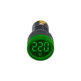 Gwest Ad116 - 24V - Y Led Sinyal 24V. Ac-Dc Yeşil 10 Adet