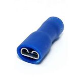 Gwest GFFD-2488 200 Adet 1.5-2.5 mm2 Mavi Tam İzoleli Dişi Faston Tip Kablo Ucu