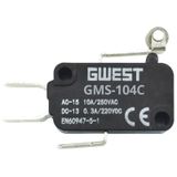 Gwest GMS-104C 10A Kısa Kollu Metal Makaralı Mikro Switch