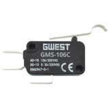 Gwest GMS-106C 10A Kıvrık Kollu Mikro Switch