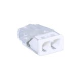 Gwest GW-2.5-2 0.50-2.5 mm2 200 Adet Beyaz Geçmeli Buat Klemens