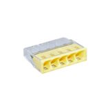 Gwest GW-2.5-5 0.50-2.5 mm2 100 Adet Sarı Geçmeli Buat Klemens