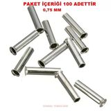 Gwest İzolesiz Kablo Yüksüğü 0.75Mm E 10Mm (1000 Li Pk.)