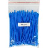 GWEST Plastik Kablo Bağı - Mavi - 2,5MMX100MM - Cırt Kelepçe (100 Adet)