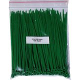 GWEST Plastik Kablo Bağı - Yeşil - 2,5MMX100MM-CIRT Kelepçe (100 Adet)