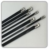 Gwest PVC MTL 370 HD 370x7.9 mm 100 Adet PVC Kaplı Paslanmaz Çelik Kablo Bağı