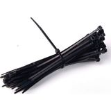 Gwest Siyah Kablo Bağı Plastik Cırt Kelepçe 3.6X150Mm 100 Adet Siyah 3.6X150 Mm - 3,6 x 150 mm