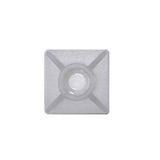 Gwest Yapışkanlı Kroşe 19mm x 19mm - Beyaz - 25 Adet