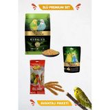 Gwp 3Lü Premium Set - Dal Darı Premium Muhabbet Yemi Ve Yumurtalı Kuş Maması Besin Seti