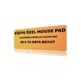 gxe.art Kişiye Özel 30x70 Mouse Pad Fotoğraf Baskılı XL Oyuncu Klavye Mousepad Kaymaz Masa Pedi