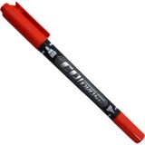 Gxin Asetat Kalemi Çift Taraflı Uç 0.5-1.0 mm 1 Adet - Kırmızı