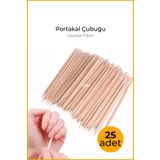 GXMPRO Ahşap Portakal Çubuğu Tırnak Temizleyici Et Itici