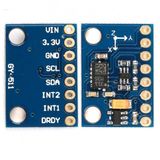 Gy-511 Lsm303dlhc 3 Eksen İvme Ölçer 3 Eksen Manyetometre Sensör Modülü Pusula 3v-5v I2c Manyetik