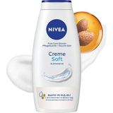 Gy Atelier Creme Soft Kremsi Dokunuş Banyo ve Duş Jeli 750 Ml, Vücut Nemlendirici, Badem Yağı, Pürüzsüz Cilt - 01