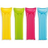 Gy Atelier Intex 59703 Ekonomik Deniz Yatağı, 36 cm Yükseklik, Dayanıklı Şişme Yatak, Kolay Kurulum - Ahşap - 3,5 cm