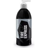 Gyeon Quartz Gyeon Q²m Tire Express Lastik Parlatıcı ve Koruyucu - 500 ml -Su Bazlı Oto Lastik Jeli - Renk - (ClearEyelets)Black-RadiantOrchid