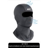GYES Siyah Balaklava Spor Motor Kask Maskesi Buff Koruyucu Kar Yüz Maske