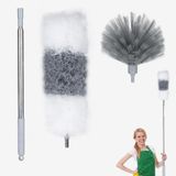 GYIHBEXWO Silgi temizleme fırçası temizleme fanı silgi tavan fanı bıçakları için toz fırçası mikrofiber silgi örümcek ağı uzatılabilir silgi tavan fanı silgi uzatma kutuplu temizleyici
