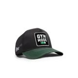 Gym Mode On Logolu Cordura Petrol Yeşili-Siyah Trucker Şapka