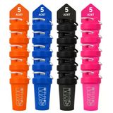 Gym Shaker 550 Ml Ölçekli Ve Sızdırmaz Kapaklı Protein Shaker 20'Li Set