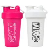 Gym Shaker 550 Ml Ölçekli Ve Sızdırmaz Kapaklı Protein Shaker 2'Li Set (Pembe+Beyaz)