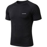 Gym Viper Erkek Muscle Fit Spor Tişört Fitness Gym Antrenman T-Shirt Kısa Kollu - Siyah