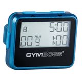 Gymboss Aralıklı Zamanlayıcı ve Kronometre TÃœrkis / Mavi Metalik Yüksek Parlak