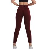 Gymhams Büzgülü Tayt (bordo1, M)