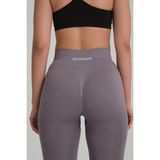 Gymhams Kalçası Büzgülü Kalça Şekillendirici Push Up Yüksek Bel Toparlayıcı Spor Fitness Yoga Tayt - Antrasit